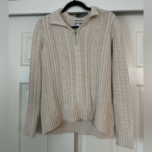Vintage Quarter zip Sweater